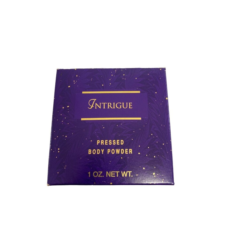 Mary Kay Intrigue 1 Oz Net Wt. Delicate Shimmer  Pressed Body Powder